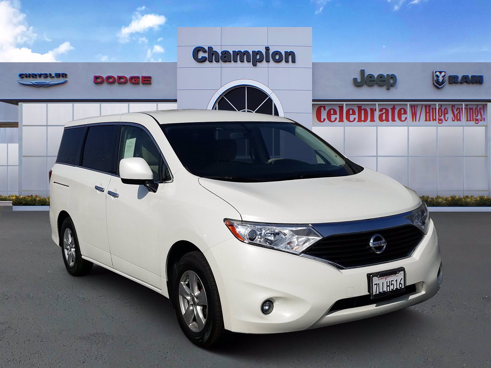 Pre-Owned 2015 Nissan Quest SV Mini-van, Passenger in Downey #204192U ...