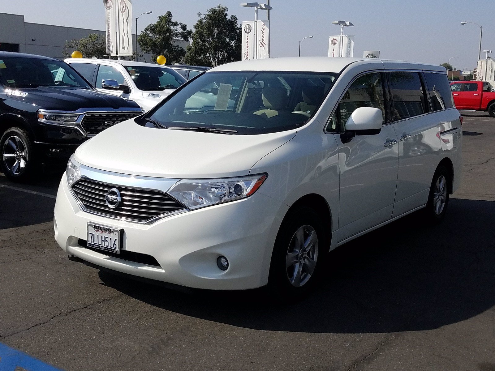 Pre-Owned 2015 Nissan Quest SV Mini-van, Passenger in Downey #204192U ...